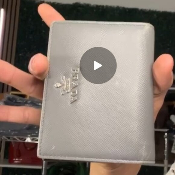 Grey Prada saffino wallet mens - Picture 2 of 2